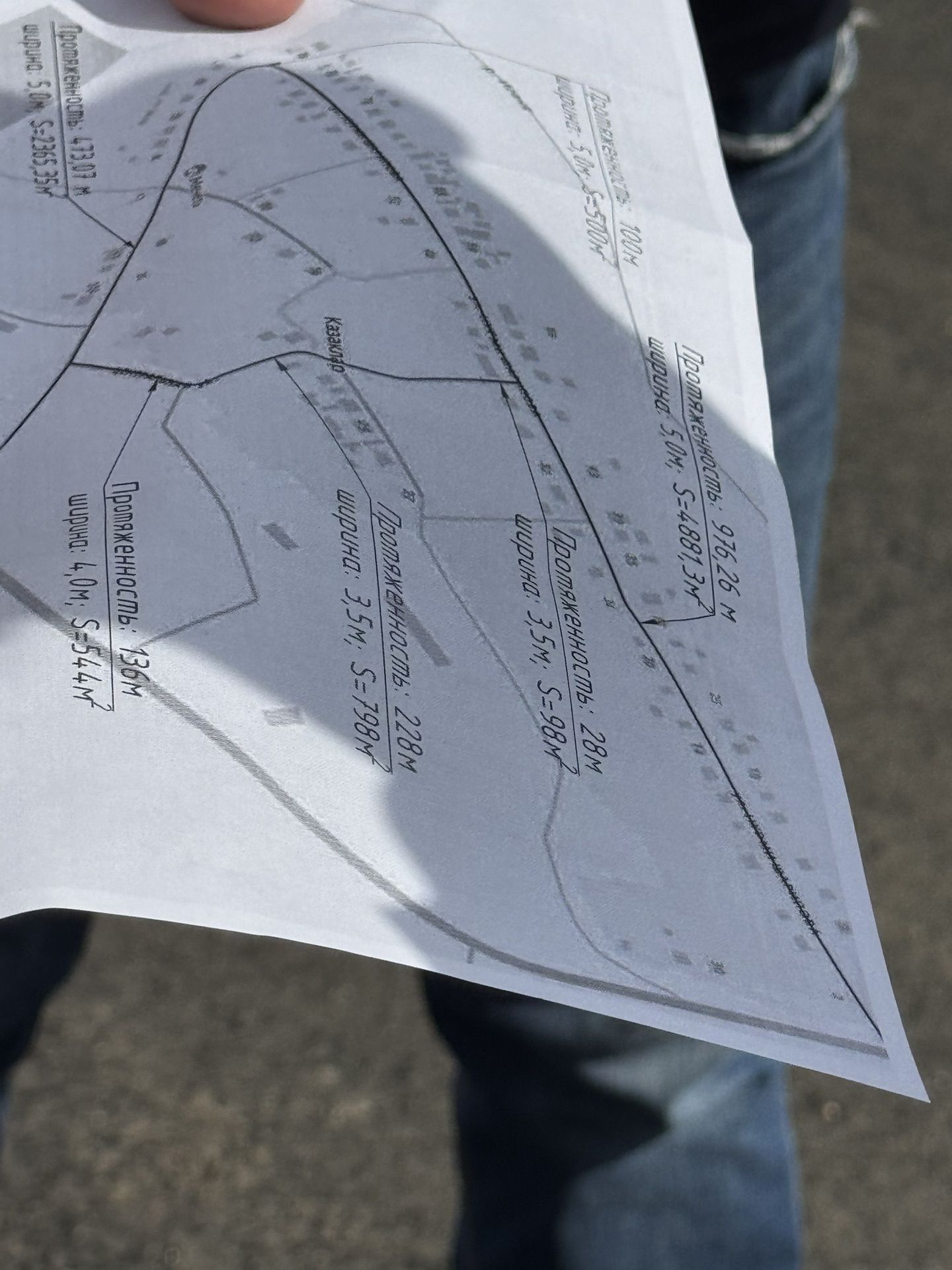 В селе Казаклар по республиканской программе ремонтируют дорогу за 52 млн рублей