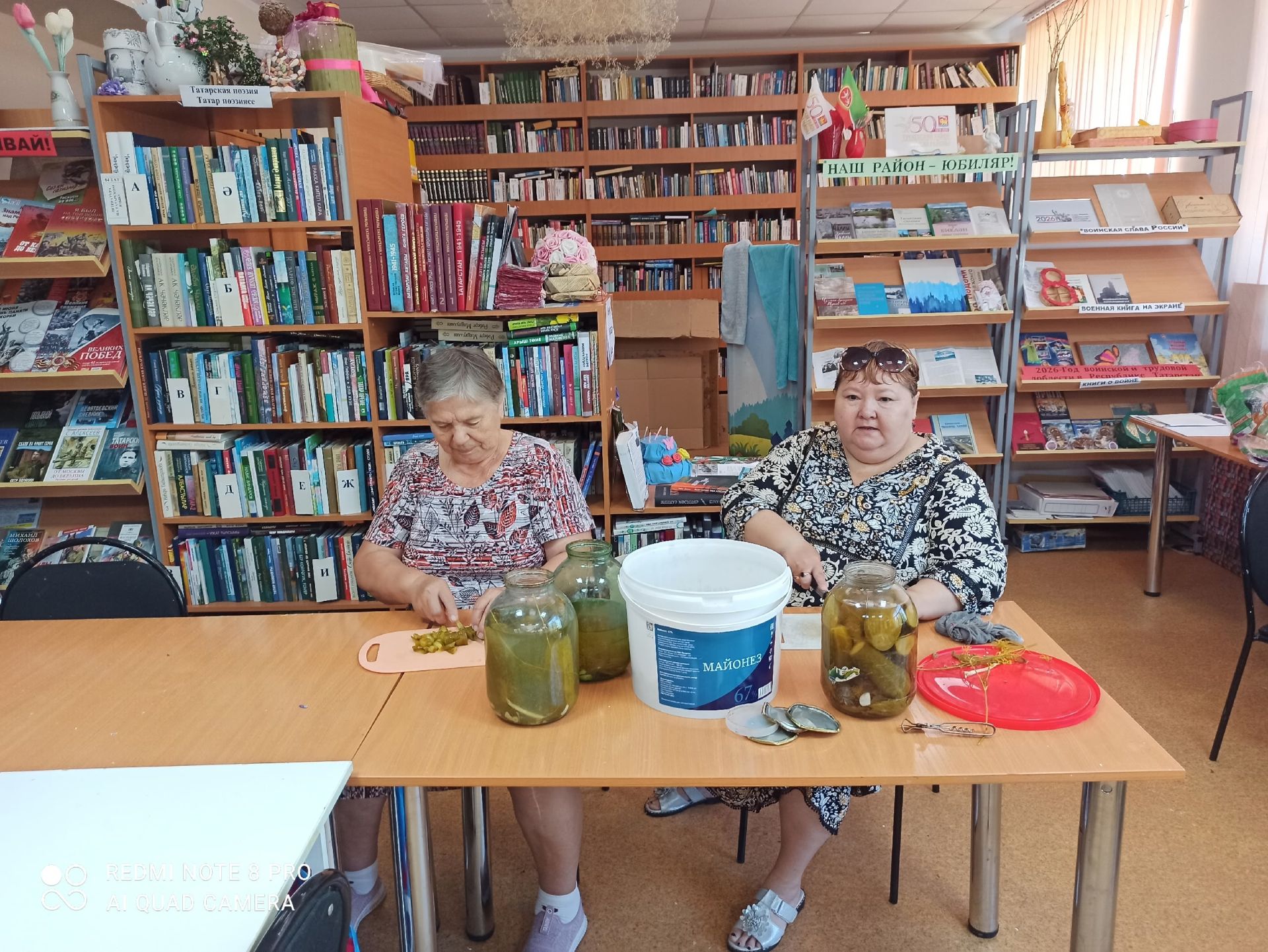 «Татарстан» совхоз поселогы китапханәсендә кабат волонтерлар очрашуы узды