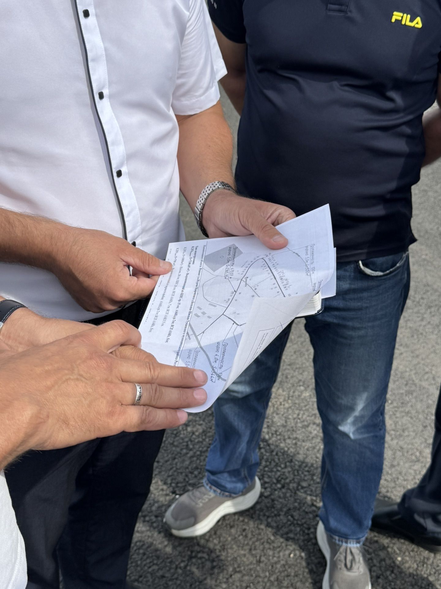 В селе Казаклар по республиканской программе ремонтируют дорогу за 52 млн рублей