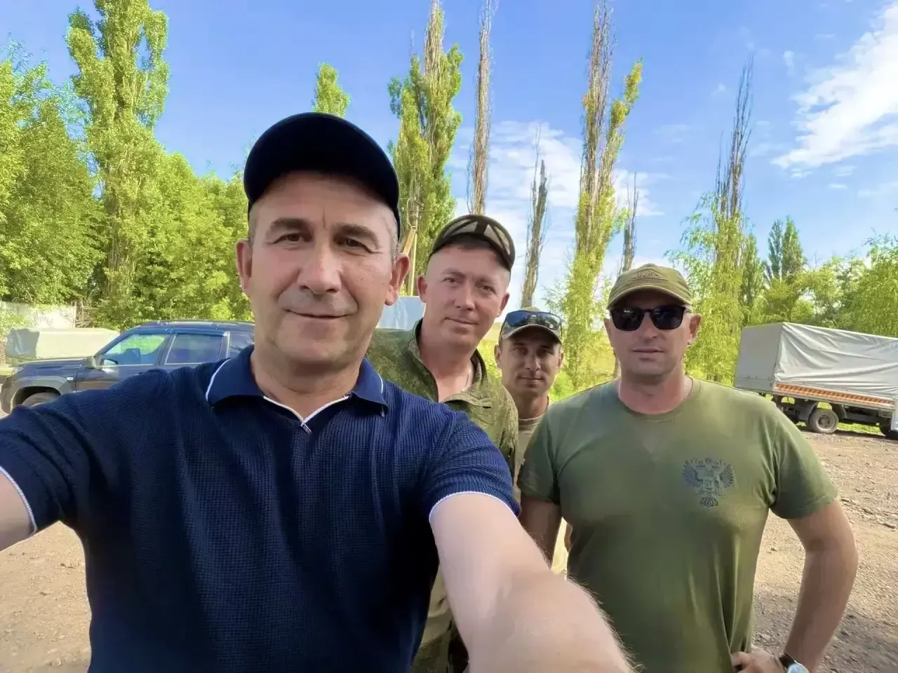 Делегация Тукаевского района во главе с Камилем Назмиевым доставила гумпомощь в зону СВО
