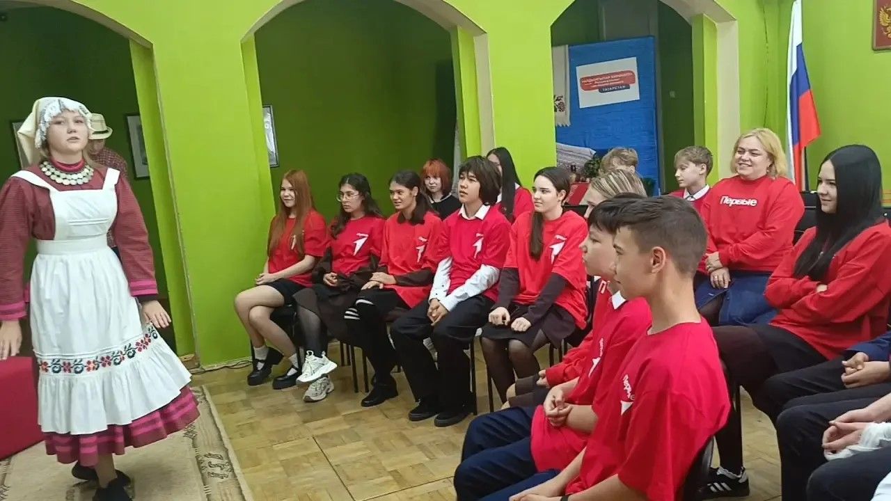 Татарские и кряшенские традиции объединили школьников Мелекеса