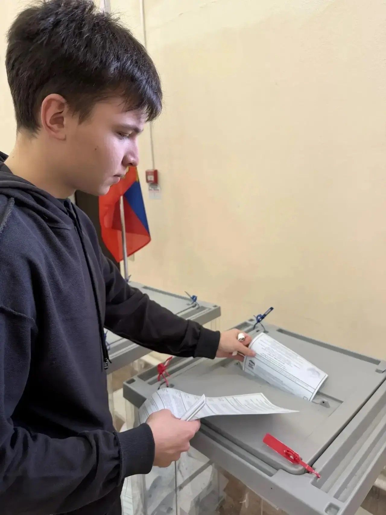 Как проходит голосование в селе Старые Ерыклы