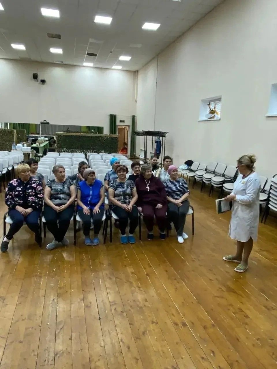 В трудовых коллективах района проходят лекции о профилактике ВИЧ в рамках проекта «Санпросвет»