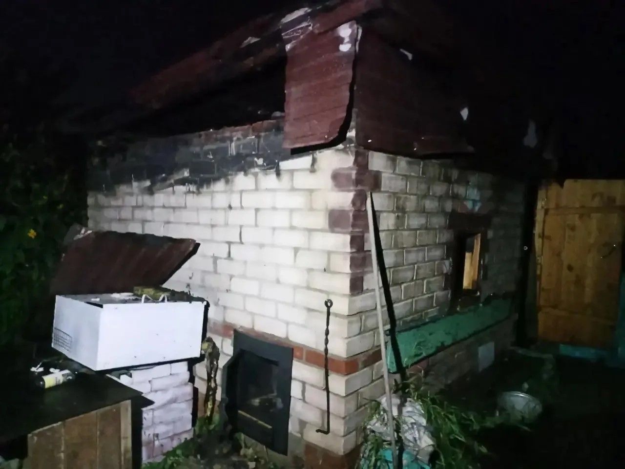 За один день в районе сгорели две бани