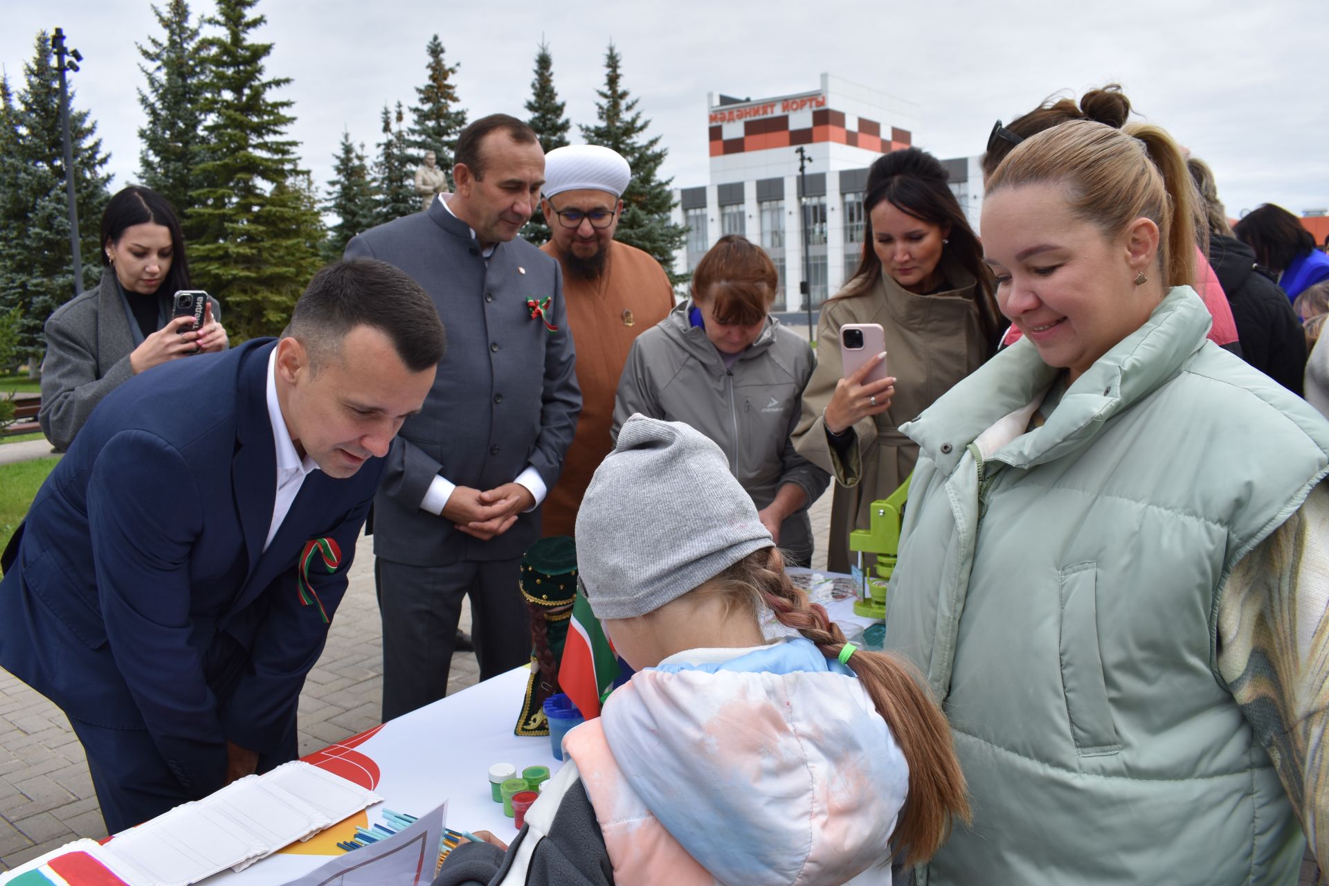 В поселке Новый встретили День Республики