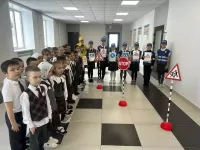 ЮИД в деле! Юные инспекторы поселка Круглое Поле вышли в образовательный «рейд»