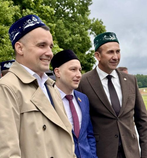 Эдуард Шарафиев, Тимур Сулейманов и Фарид Салахов стали почетными гостями Сабантуя в селе Кзыл Байрак