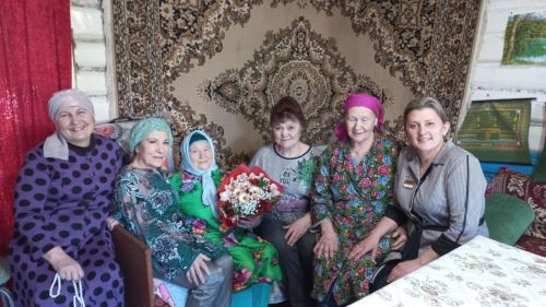 Поздравили ветерана