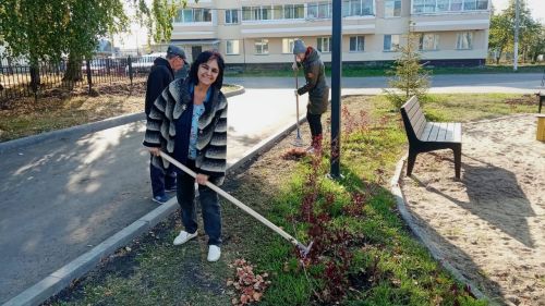 В Князевском сельском поселении прошла экологическая акция по благоустройству территории парка культуры и отдыха