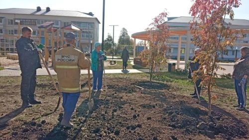 В Князевском сельском поселении прошла экологическая акция по благоустройству территории парка культуры и отдыха