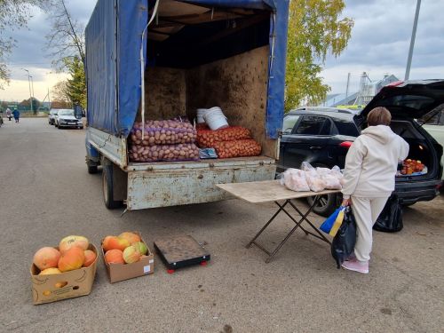 Прошла осенняя ярмарка в поселке Татарстан