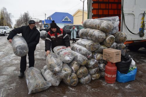 Новогодний подарок землякам-военнослужащим