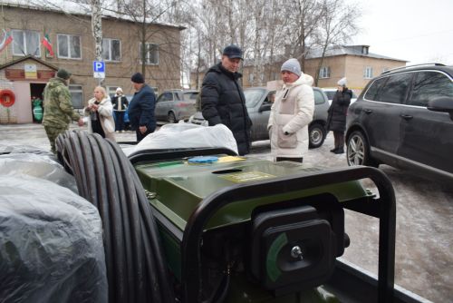 Хәрби якташларга Яңа ел бүләкләре