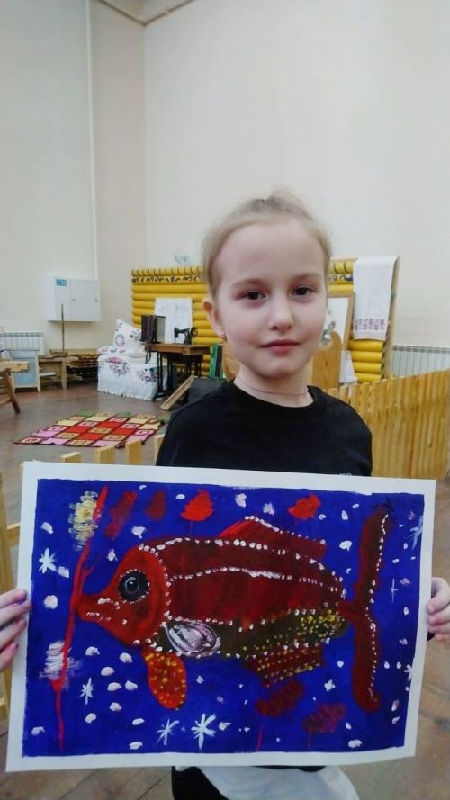 Иске Җирекле авылында һәр якшәмбе Дуслык күп функцияле үзәгендә балалар өчен иҗади дәресләр уза