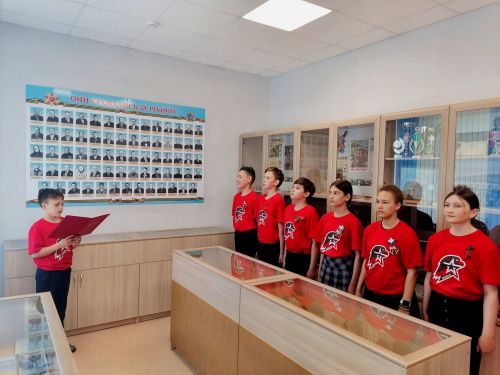 В Бетькинской школе состоялось открытие школьного музея после реконструкции
