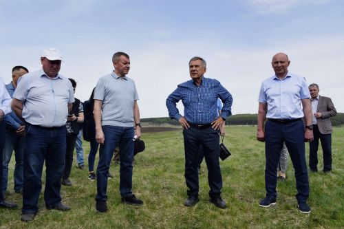 Татарстан Рәисе районыбызга килде