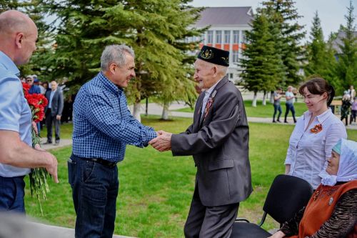 Татарстан Рәисе районыбызга килде