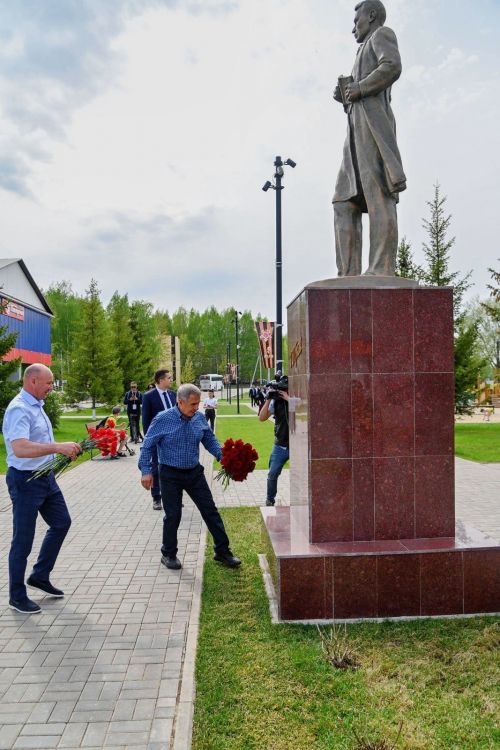 Татарстан Рәисе районыбызга килде