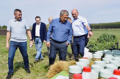Татарстан Рәисе районыбызга килде