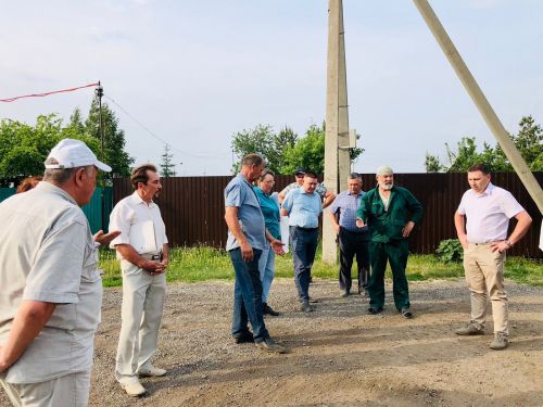 В рамках надзорной деятельности прокурором Тукаевского района был осуществлен выезд на территорию СНТ Транспортник