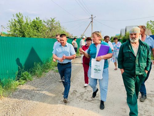 В рамках надзорной деятельности прокурором Тукаевского района был осуществлен выезд на территорию СНТ Транспортник