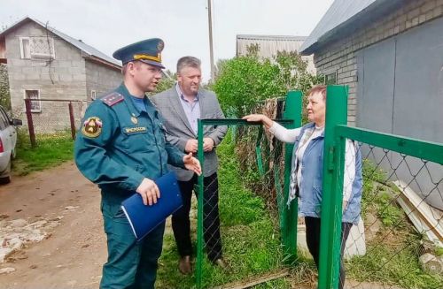 Был осуществлен выезд по обследованию территорий