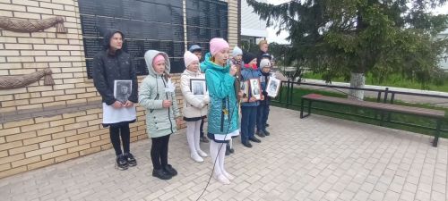 В селе Яна-Буляк прошёл митинг, посвящённый 78-годовщине Победы в ВОВ