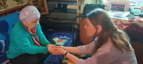 Тукай муниципаль районының социаль яклау бүлеге хезмәткәрләре белән тыгыз элемтәдә эшлибез