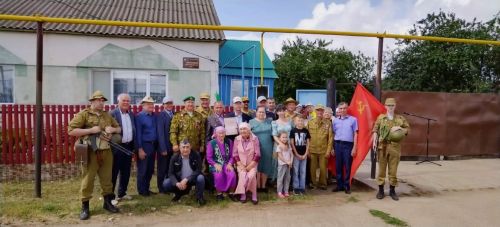 В деревне Октябрь-Буляк Стародрюшского сельского поселения установлена почетная табличка ветерану афганской войны