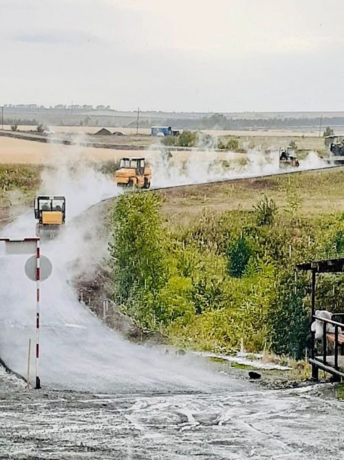 В СНТ РИЗ-1, Тукаевского района, подходят к завершению дорожные работы