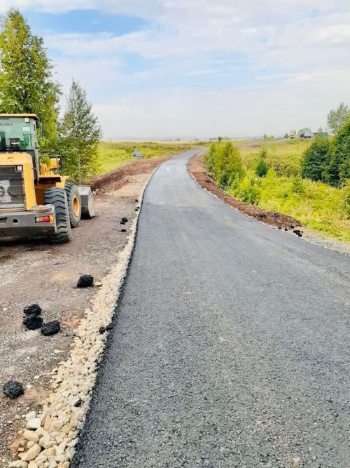 В СНТ РИЗ-1, Тукаевского района, подходят к завершению дорожные работы