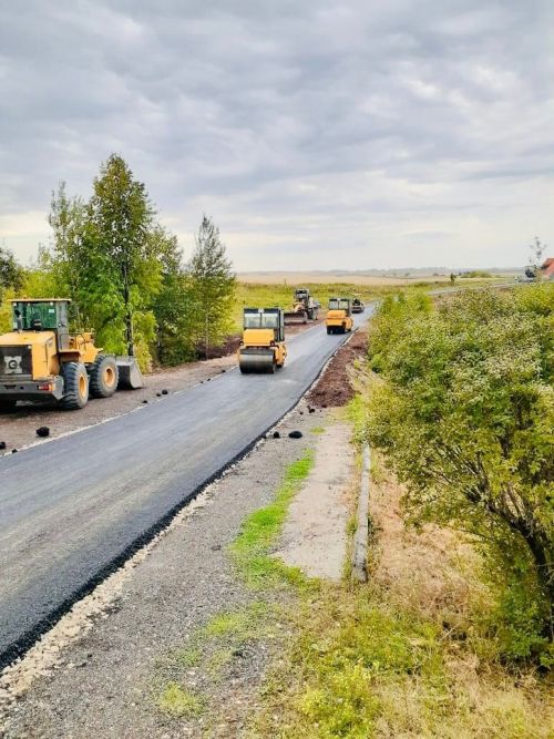В СНТ РИЗ-1, Тукаевского района, подходят к завершению дорожные работы