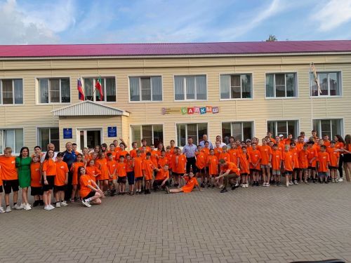 Прошло торжественное открытие спортивной летней смены 2023 года лагеря «Балкыш»