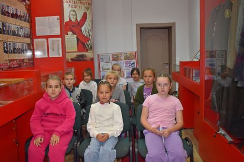 В день оружейника дети посетили Музей Боевой славы «Патриот»