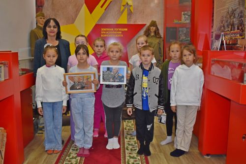 В день оружейника дети посетили Музей Боевой славы «Патриот»