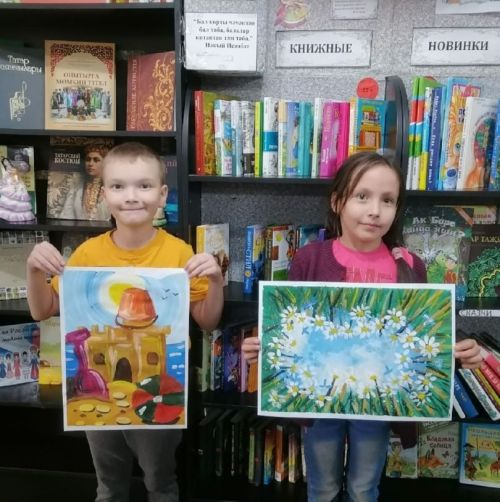 Калмашской библиотеке прошёл творческий семинар «Читай@Рисуй»