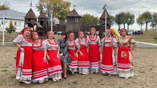 Круглопольский вокальный ансамбль «Родные напевы» принял участие во II Районном фестивале русской народной песни «Лейся, песня русская!» в городе Мамадыш!