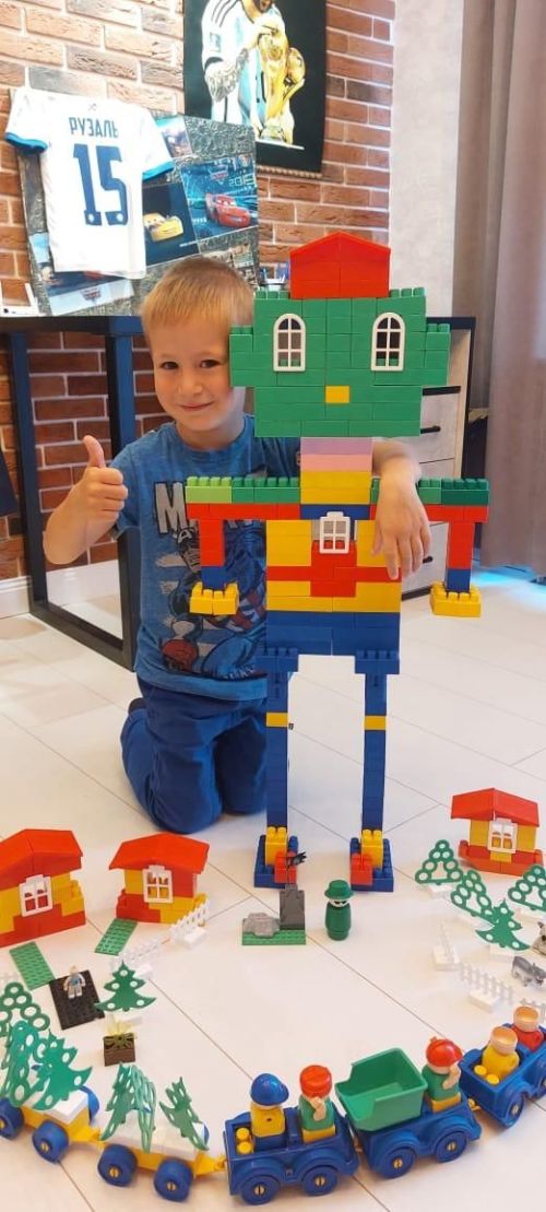Творчество и технологии: Конкурс Lego среди дошкольников Тукаевского района