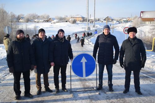 Состоялось торжественное открытие нового моста через реку Мелекес