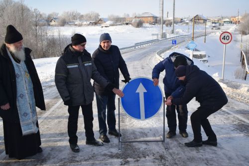 Состоялось торжественное открытие нового моста через реку Мелекес
