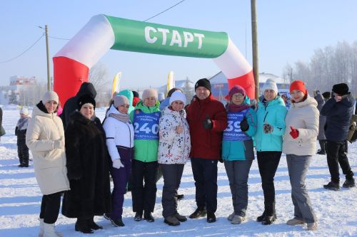 Массовые лыжные забеги «Лыжня Татарстана - 2024» собрали тысячи участников в Тукаевском районе