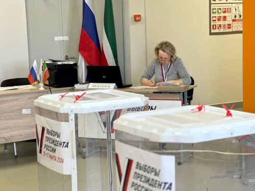 Голосование на выборах президента РФ: безопасность и правопорядок на избирательных участках Тукаевского района