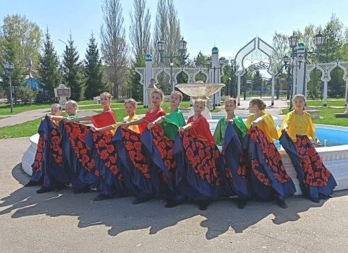 Хореографический ансамбль “Яшьлек” принял участие в республиканском конкурсе “Мы вместе”