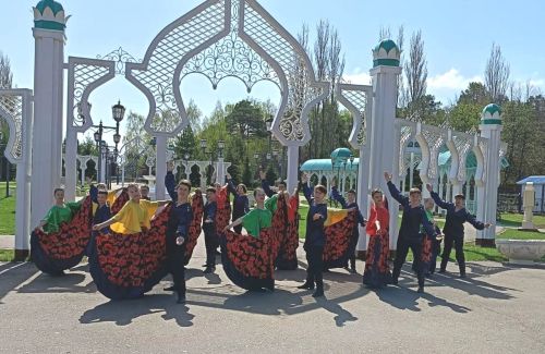 Хореографический ансамбль “Яшьлек” принял участие в республиканском конкурсе “Мы вместе”