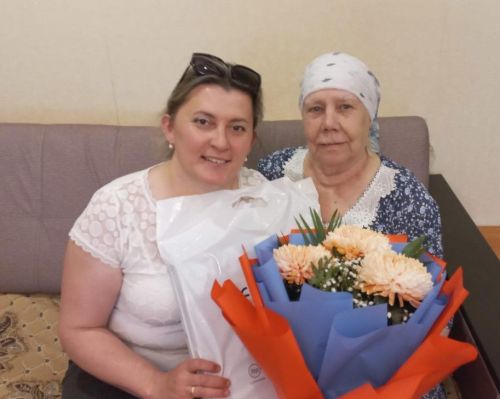 День рождения героя: Ветеран Великой Отечественной войны Ольга Ивановна Левицкая принимает поздравления