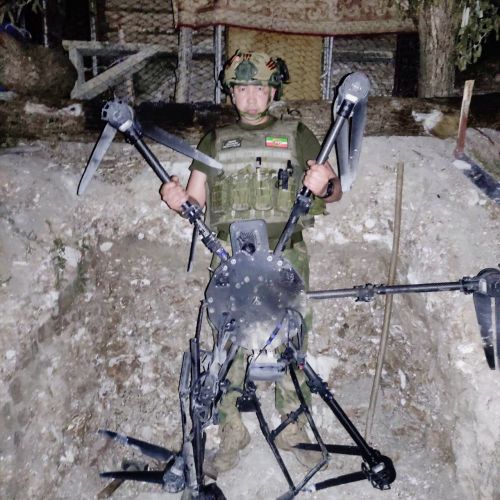 Боец из Тукаевского района с позывным «Бэтр» нейтрализовал опасный дрон