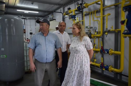 Лариса Хабибуллина проверила ход реализации инфраструктурных проектов