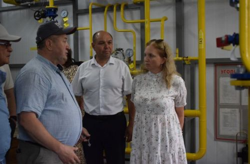 Лариса Хабибуллина проверила ход реализации инфраструктурных проектов