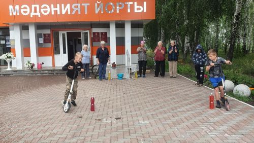 «Веселые старты» в Новотроицком селе: спорт для всех возрастов