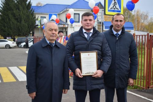 Кече Шилнәдә җирле администрациянең яңа бинасы ачылды